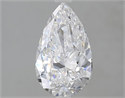 Natural Diamond 2.01 Carats, Pear with  Cut, D Color, VS2 Clarity and Certified by GIA