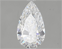 Natural Diamond 1.03 Carats, Pear with  Cut, D Color, SI1 Clarity and Certified by GIA