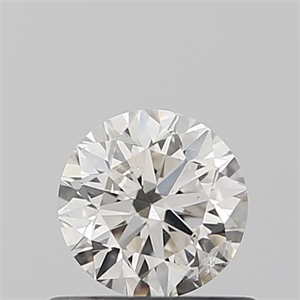 Picture of Natural Diamond 0.50 Carats, Round with Very Good Cut, J Color, SI2 Clarity and Certified by GIA