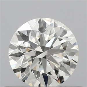 Picture of Natural Diamond 0.50 Carats, Round with Excellent Cut, K Color, SI2 Clarity and Certified by IGI