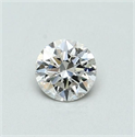 Natural Diamond 0.40 Carats, Round with Excellent Cut, I Color, VVS1 Clarity and Certified by GIA