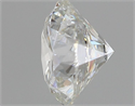 Natural Diamond 0.40 Carats, Round with Excellent Cut, H Color, SI2 Clarity and Certified by GIA