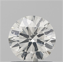 Natural Diamond 0.70 Carats, Round with Excellent Cut, J Color, SI1 Clarity and Certified by IGI