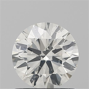 Picture of Natural Diamond 0.70 Carats, Round with Excellent Cut, J Color, SI1 Clarity and Certified by IGI