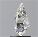 Natural Diamond 1.30 Carats, Pear with  Cut, H Color, SI2 Clarity and Certified by IGI