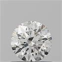 Natural Diamond 0.50 Carats, Round with Excellent Cut, I Color, SI2 Clarity and Certified by IGI