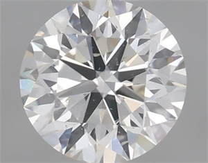 Picture of Natural Diamond 0.50 Carats, Round with Very Good Cut, J Color, SI2 Clarity and Certified by GIA