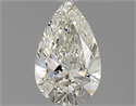 Natural Diamond 0.81 Carats, Pear with  Cut, I Color, IF Clarity and Certified by GIA