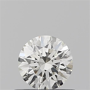 Picture of Natural Diamond 0.40 Carats, Round with Excellent Cut, I Color, SI1 Clarity and Certified by IGI