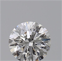 Natural Diamond 0.44 Carats, Round with Excellent Cut, F Color, VS2 Clarity and Certified by GIA