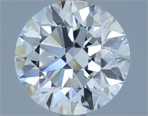 Picture of Natural Diamond 2.20 Carats, Round with Excellent Cut, I Color, IF Clarity and Certified by GIA