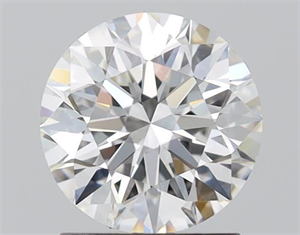 Picture of Natural Diamond 1.50 Carats, Round with Excellent Cut, G Color, VVS2 Clarity and Certified by GIA