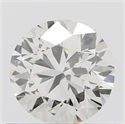 Natural Diamond 0.50 Carats, Round with Very Good Cut, K Color, VVS2 Clarity and Certified by IGI