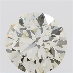 Picture of Natural Diamond 0.51 Carats, Round with Very Good Cut, K Color, VS2 Clarity and Certified by IGI