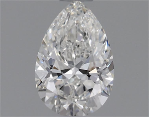 Picture of Natural Diamond 0.70 Carats, Pear with  Cut, G Color, VS2 Clarity and Certified by GIA