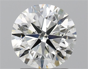 Picture of Natural Diamond 2.01 Carats, Round with Very Good Cut, J Color, SI1 Clarity and Certified by GIA