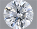 Natural Diamond 0.45 Carats, Round with Excellent Cut, F Color, SI2 Clarity and Certified by GIA