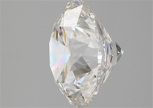 Picture of Natural Diamond 6.85 Carats, Round with Excellent Cut, I Color, IF Clarity and Certified by GIA