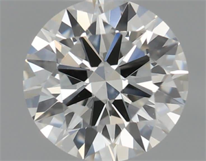 Picture of Natural Diamond 0.40 Carats, Round with Very Good Cut, J Color, VS1 Clarity and Certified by GIA