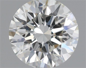 Picture of Natural Diamond 0.40 Carats, Round with Excellent Cut, H Color, VS1 Clarity and Certified by IGI