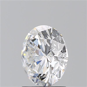 Picture of Natural Diamond 2.01 Carats, Round with Excellent Cut, E Color, VS2 Clarity and Certified by GIA