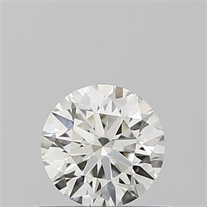 Picture of Natural Diamond 0.41 Carats, Round with Excellent Cut, I Color, VS1 Clarity and Certified by IGI