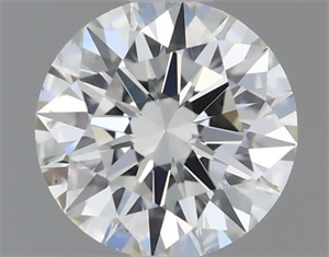 Picture of Natural Diamond 0.47 Carats, Round with Excellent Cut, J Color, SI1 Clarity and Certified by IGI