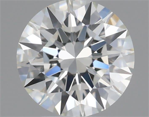 Picture of Natural Diamond 0.41 Carats, Round with Excellent Cut, J Color, VVS1 Clarity and Certified by GIA