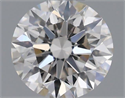 Natural Diamond 0.41 Carats, Round with Excellent Cut, J Color, SI1 Clarity and Certified by GIA