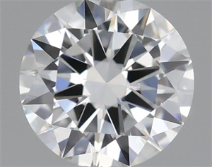 Picture of Natural Diamond 0.40 Carats, Round with Very Good Cut, J Color, VS2 Clarity and Certified by GIA