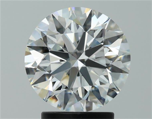 Picture of Natural Diamond 2.51 Carats, Round with Excellent Cut, F Color, VVS1 Clarity and Certified by GIA