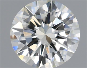 Picture of Natural Diamond 0.40 Carats, Round with Very Good Cut, I Color, VS1 Clarity and Certified by IGI