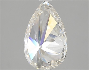 Picture of Natural Diamond 1.51 Carats, Pear with  Cut, J Color, IF Clarity and Certified by IGI