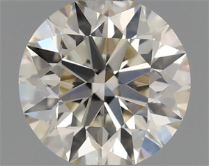 Picture of Natural Diamond 0.56 Carats, Round with Excellent Cut, J Color, VVS1 Clarity and Certified by IGI