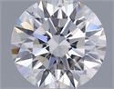 Natural Diamond 0.55 Carats, Round with Excellent Cut, I Color, VS2 Clarity and Certified by IGI