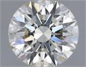 Natural Diamond 0.51 Carats, Round with Excellent Cut, I Color, VS2 Clarity and Certified by IGI