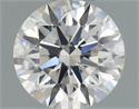 Natural Diamond 0.40 Carats, Round with Excellent Cut, H Color, VS1 Clarity and Certified by IGI