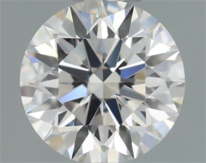 Picture of Natural Diamond 0.40 Carats, Round with Excellent Cut, H Color, VS1 Clarity and Certified by IGI