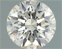 Natural Diamond 0.40 Carats, Round with Excellent Cut, H Color, VS1 Clarity and Certified by IGI