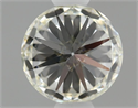 Natural Diamond 0.40 Carats, Round with Excellent Cut, K Color, VVS1 Clarity and Certified by GIA