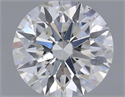 Natural Diamond 0.41 Carats, Round with Excellent Cut, H Color, SI2 Clarity and Certified by GIA