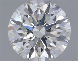 Picture of Natural Diamond 0.41 Carats, Round with Excellent Cut, H Color, SI2 Clarity and Certified by GIA