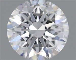 Picture of Natural Diamond 0.47 Carats, Round with Excellent Cut, F Color, SI2 Clarity and Certified by GIA