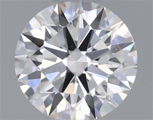 Picture of Natural Diamond 0.42 Carats, Round with Excellent Cut, F Color, SI1 Clarity and Certified by GIA