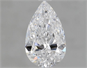 Natural Diamond 1.20 Carats, Pear with  Cut, D Color, VS2 Clarity and Certified by GIA