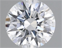 Natural Diamond 0.40 Carats, Round with Excellent Cut, F Color, SI2 Clarity and Certified by GIA