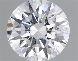 Picture of Natural Diamond 0.40 Carats, Round with Excellent Cut, F Color, SI2 Clarity and Certified by GIA