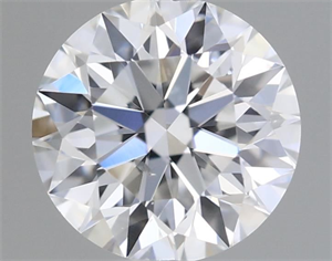 Picture of Natural Diamond 0.45 Carats, Round with Excellent Cut, F Color, SI2 Clarity and Certified by GIA