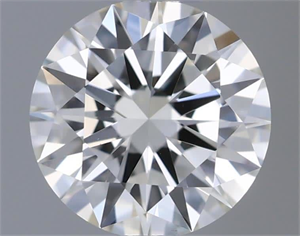 Picture of Natural Diamond 0.45 Carats, Round with Excellent Cut, J Color, VS1 Clarity and Certified by GIA