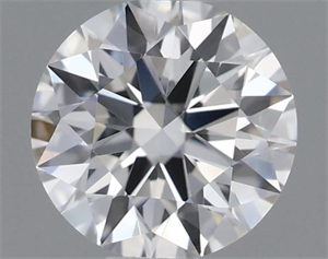 Picture of Natural Diamond 0.41 Carats, Round with Excellent Cut, H Color, VS1 Clarity and Certified by GIA